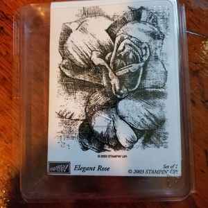 Stampin up flower stamps